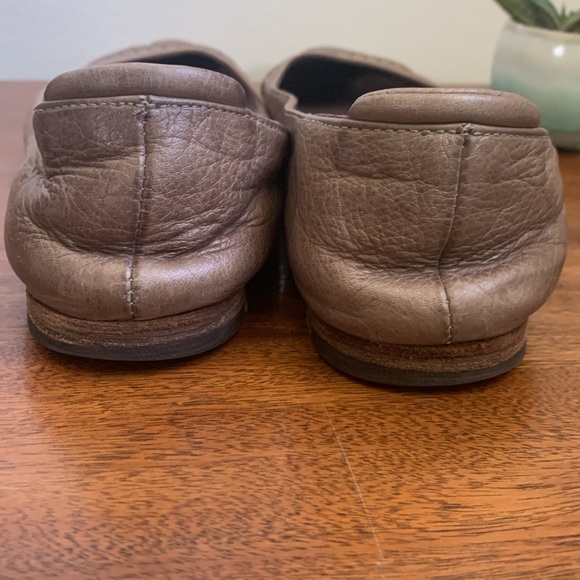 Frye Leather Round Toe Ballet Flats - Picture 3 of 5